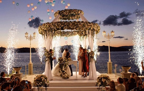 Отели и известные достопримечательности в Турции стали предпочтительным местом для свадеб иностранцев